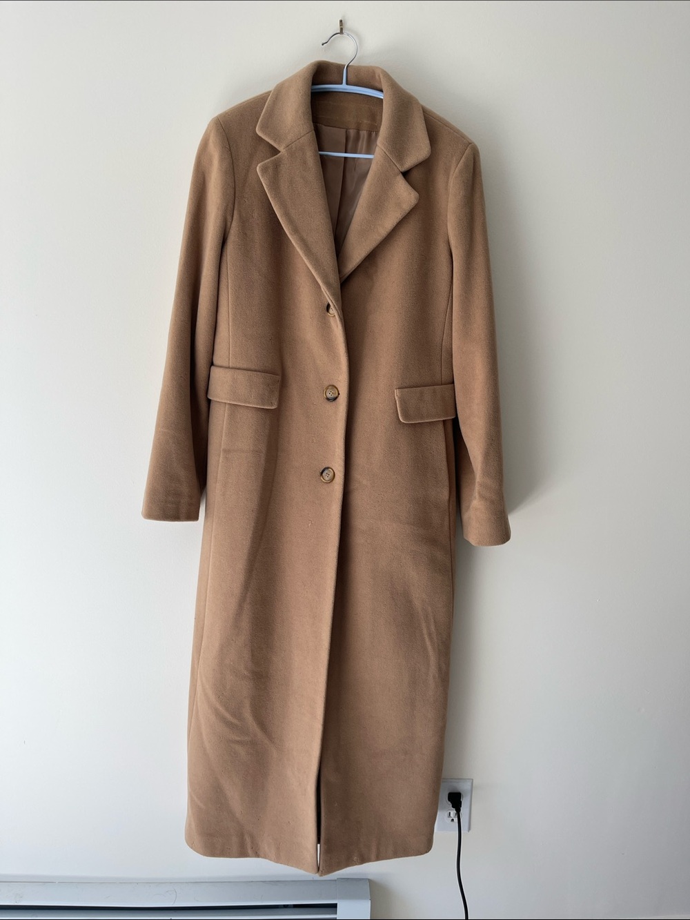 Fleet Street Wool and Cashmere Duster Coat